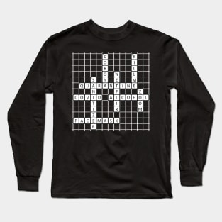 Quarantine Crossword Long Sleeve T-Shirt